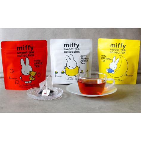 Hanna 日本限定本舖～miffy Dick Bruna 米飛兔 阿薩姆紅茶 蘋果茶 焦糖風味茶 輕鬆優閒享用下午茶 蝦皮購物