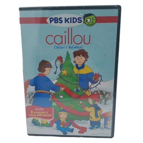 CAILLOU VHS TAPE Caillou's Holidays PBS Kids Halloween Thanksgiving Christmas £6.25 - PicClick UK