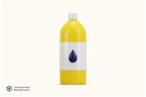 Premium Psd Water Bottle Icon 3d Render