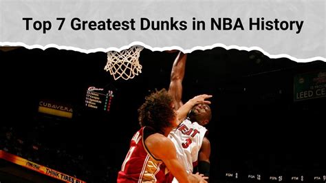 Top Greatest Dunks In Nba History Youtube