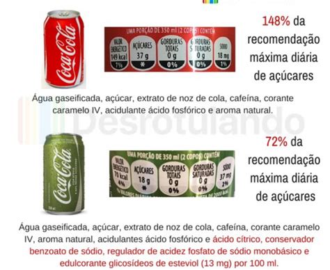 Coca Cola Lata 350ml Tabela Nutricional