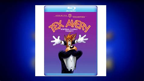 New Tex Avery Screwball Classics Volume Dec Blu Ray