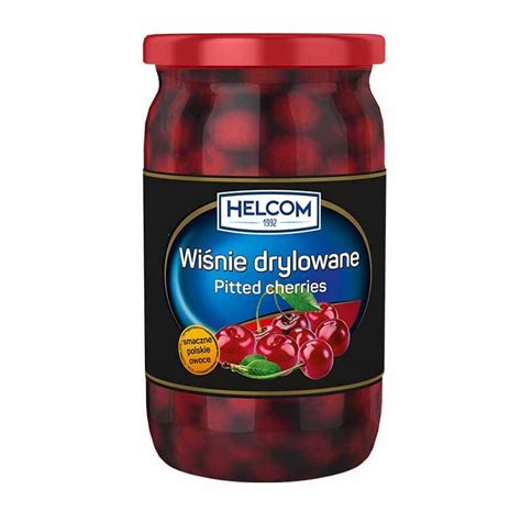 Wiśnie drylowane Helcom 720ml Athina Delikatesy transport gratis od 69 9