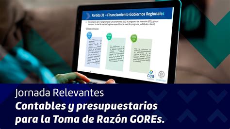 Jornada Que Entrega Los Aspectos Relevantes Contables Y Presupuestarios