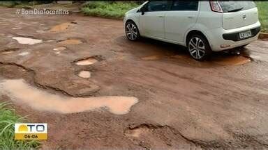 Bom Dia Tocantins Moradores De Gurupi Reclamam De Buracos Nas Ruas E