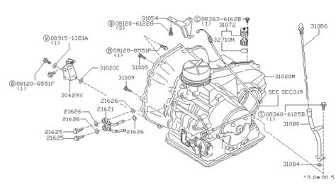 Auto Transmission Transaxle Fitting 1984 Nissan Pulsar NX