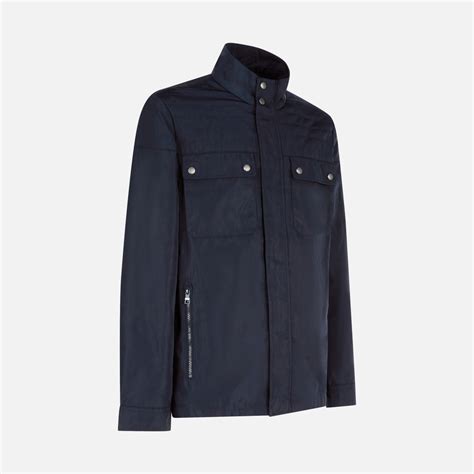 Geox Renny Chaqueta Entretiempo Azul Oscuro Hombre Geox