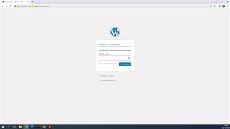 Installer Wordpress Sur Un Serveur Etape Fin De L Installation