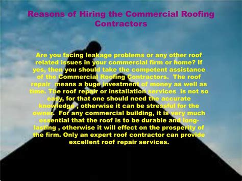 Ppt Professional General Roofing Contractors Powerpoint Presentation