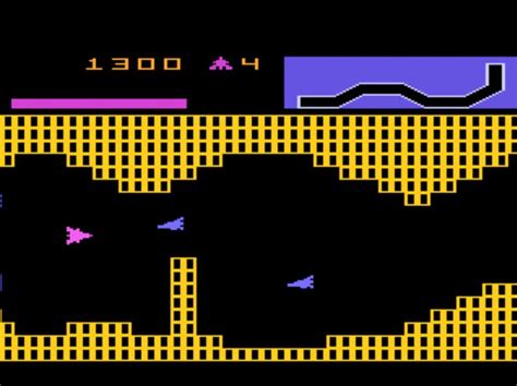 Game Review Atari Vanguard For Atari 5200 Has Very Innovative