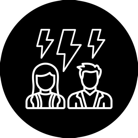 Conflict Vector Icon Style 22548890 Vector Art At Vecteezy