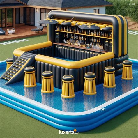 Inflatable Bar Pools: Creative & Portable Pool Bars for Your Party ...