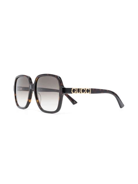 Gucci Eyewear Oversized Sunglasses Farfetch