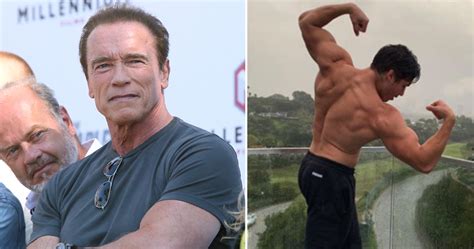 Arnold Schwarzeneggers Love Child Looks Just Like His Dad And Is