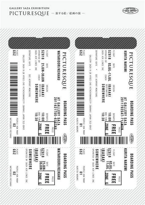 Set Airline Boarding Pass Tickets Vector Image On Vectorstock Artofit