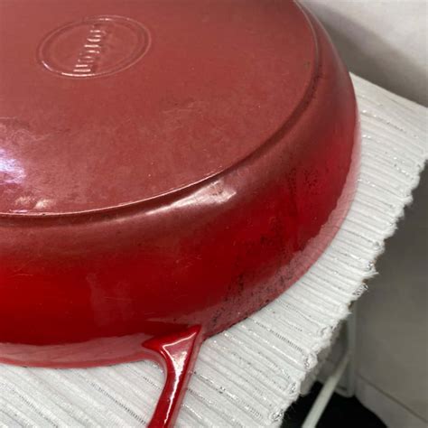 EMERGENCY SALE Crofton Professional Red Cast Iron Pot With Lid S