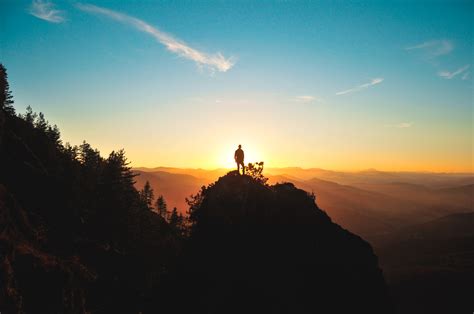 Kostenlose Foto Horizont Berg Wolke Himmel Sonne Sonnenaufgang