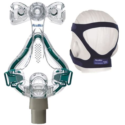 Resmed Mirage Quattro Full Face Cpap Mask Headgear Oxymed