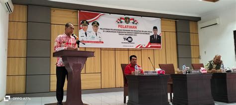 Pemkab Pelatihan Pelaporan Pelaksanaan Program Dan Kegiatan Secara