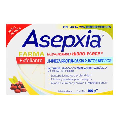 Jabón Asepxia Farma Exfoliante 100 g DelSol