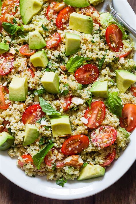 Avocado Quinoa Salad Recipe Eatwell101