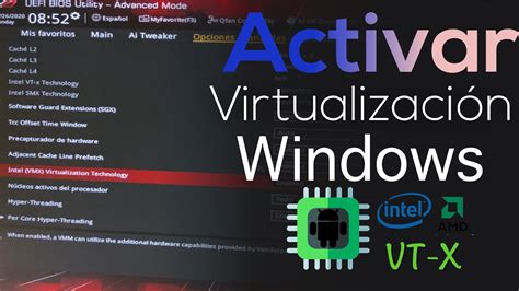 Cómo Activar la Virtualización Sin Entrar a la BIOS Guía Paso a Paso