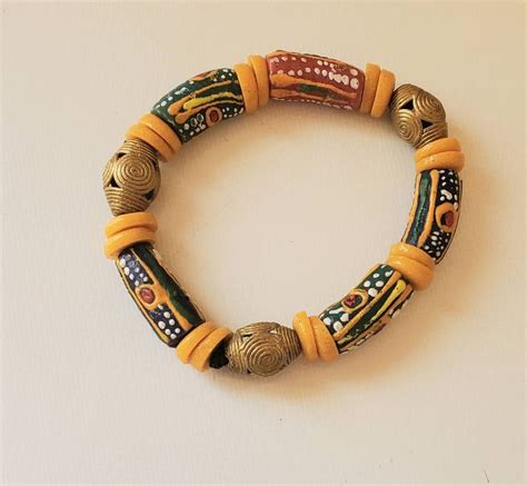 This Beautiful Bold Bead Bracelet Is A Perfect T For This Holiday