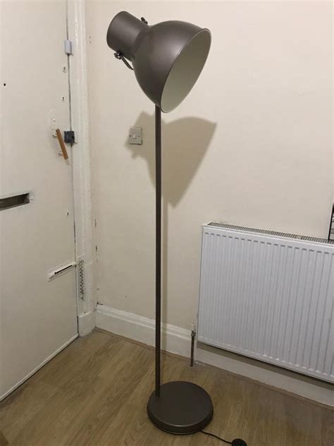 Ikea Floor Lamp Hekta Now Discontinued Coppery Brown Colour In