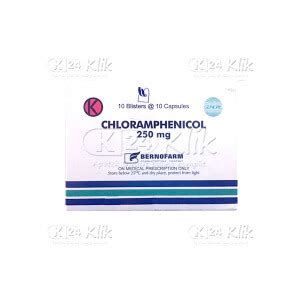 CHLORAMPHENICOL KF 250MG KAPSUL Manfaat Dosis Ef