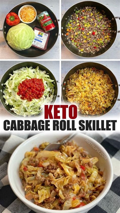 Cabbage Roll Skillet Recipe Quick Healthy Meals Quick Healthy