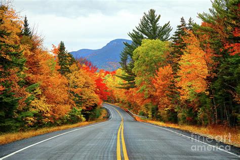 Autumn In The White Mountains Of New Hampshire Photograph By Denis