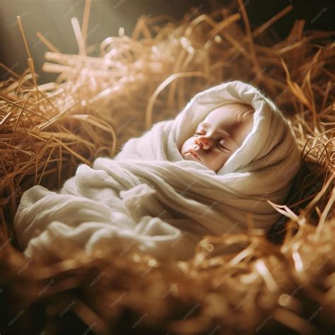 Premium Photo | Jesus Christ in the manger Birth of Jesus in Bethlehem