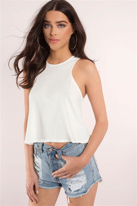 Cute Purple Crop Top - Purple Top - Racerback Top - Lavender Crop Top ...