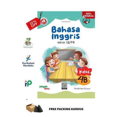 Jual BUKU LKS PR SD BAHASA INGGRIS KELAS 4 SEMESTER 2 KURIKULUM MERDEKA