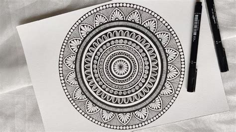 25 Easy Mandala Drawing Ideas Draw A Mandala