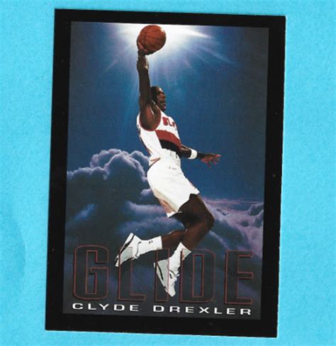 1994 SkyBox 334 Clyde Drexler Portland Trail Blazers Basketball Card