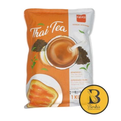 Jual Kreasi Powder Drink Thai Tea Kg Bubuk Minuman Latte Di Seller