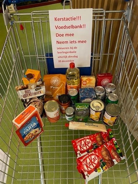 Actie Voor De Voedselbank Osg De Hogeberg