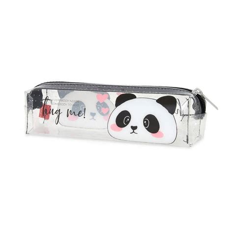 Estuche Transparente Panda Regaloslaratita Es