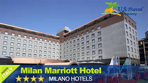 Milan Marriott Hotel Milano Hotels Italy Youtube