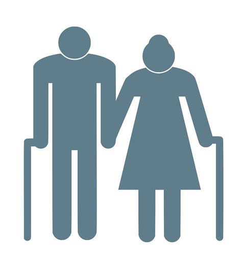 Svg Gens Retraite Ensemble Couple Image Et Icône Svg Gratuite