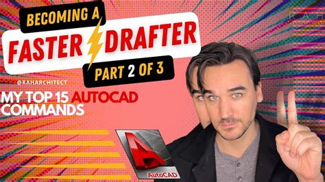 My Top 15 Autocad Commands To Become A Faster Drafter Autocad Part 2