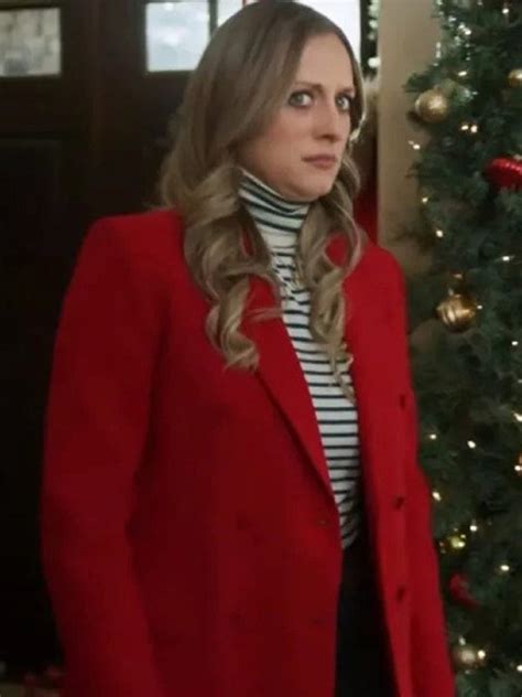 Marlie Collins Just Like A Christmas 2023 Red Coat