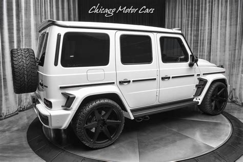 Used 2019 Mercedes Benz G63 Amg 4matic Suv Brabus Widebody Starlight Headliner Carbon Fiber