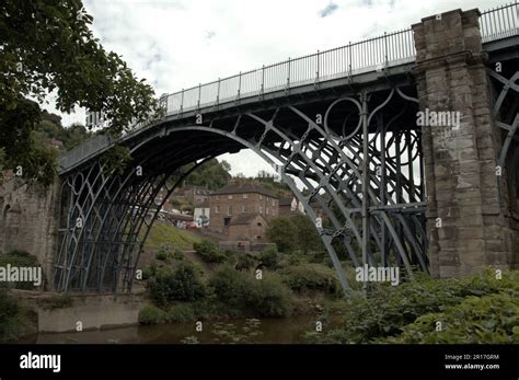 England Shropshire Ironbridge The First Iron Bridge Built In 1779