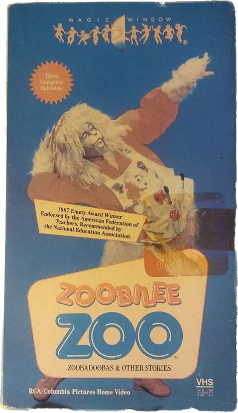 Jp Zoobilee Zoo Vhs Dvd