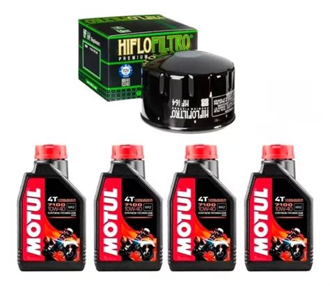 Kit Filtro Bmw R 1200 Gs Motul 7100 10w40 Ryd Motos