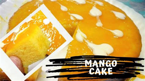 Easy Mango Cake Eggless Without Oven Sunnyside Up Youtube