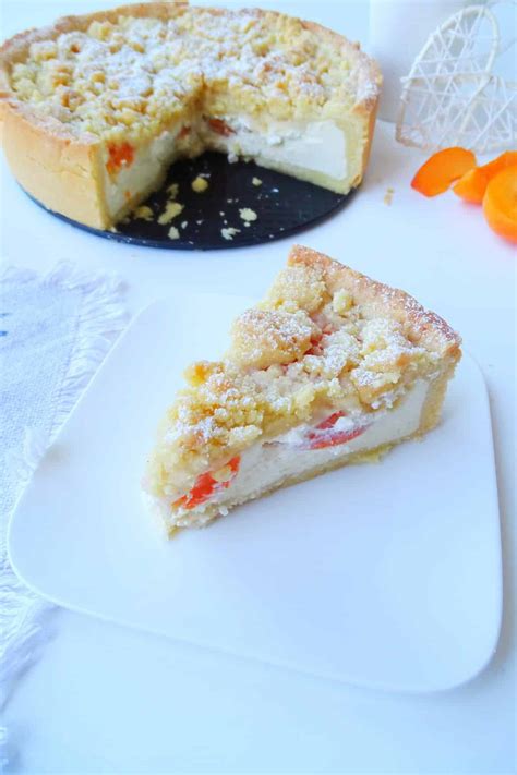 Aprikosenkuchen Mit Quark Und Streuseln Sheepysbakery