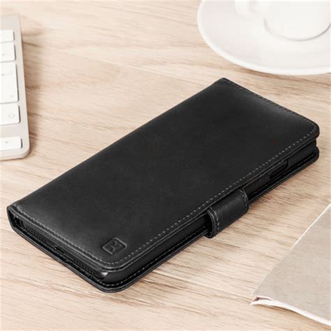 Olixar Genuine Leather Iphone Plus Wallet Case Black